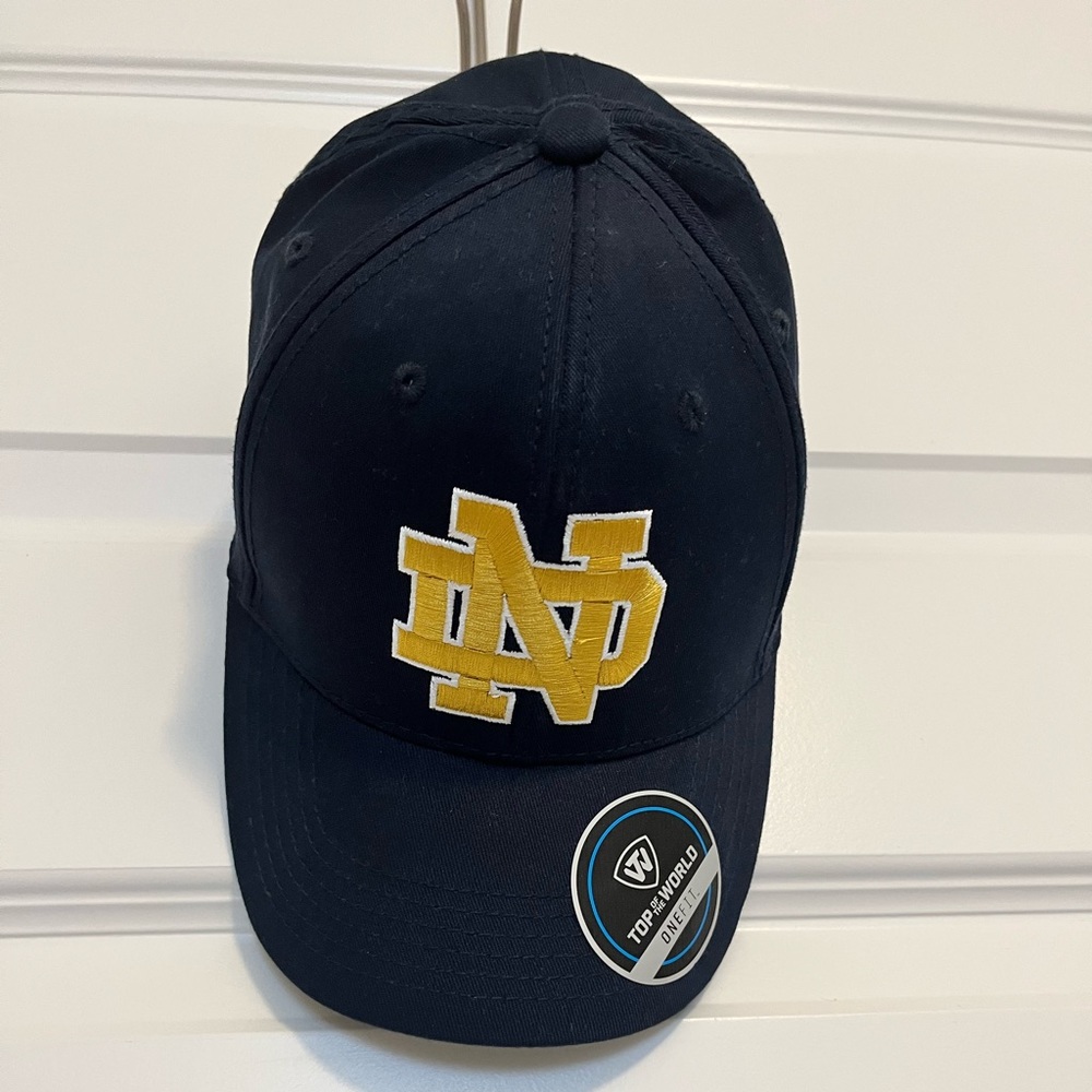 Brand new navy Notre Dame hat
